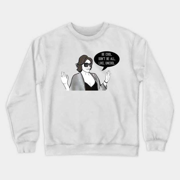 Be Cool Crewneck Sweatshirt by Katsillustration